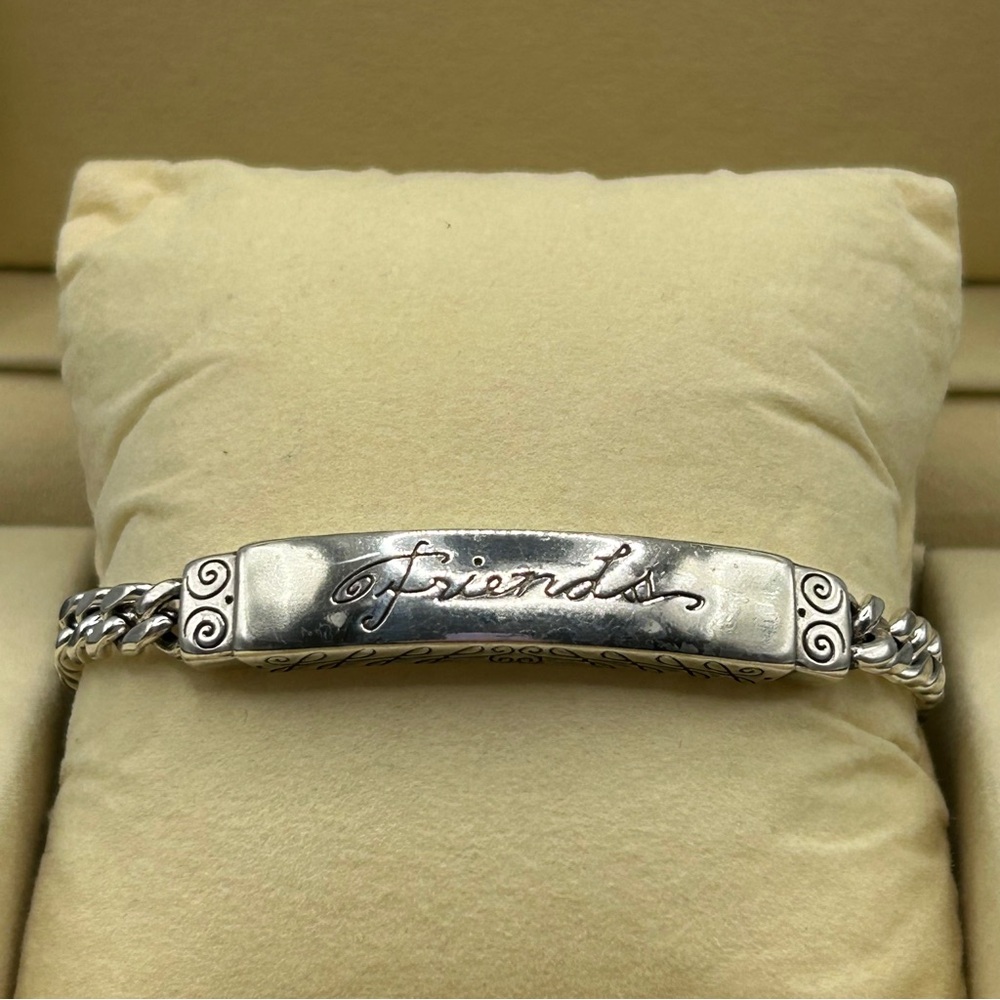 Brighton - Friends ID Bracelet Cuban Chain